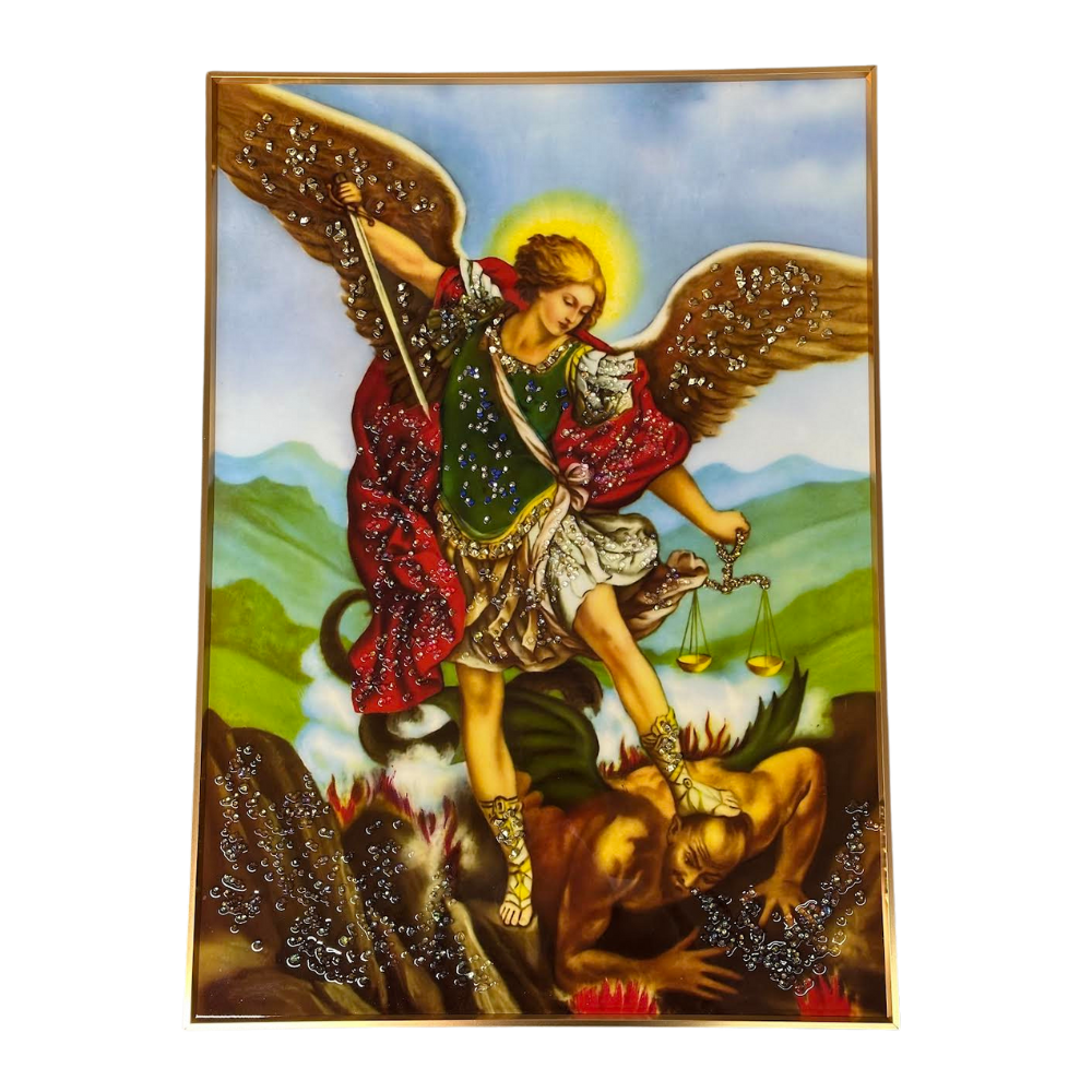 フォトフレーム AlchemyAAPH5 CelestialAngelsPictureframe Michael-Picture-Frame.png