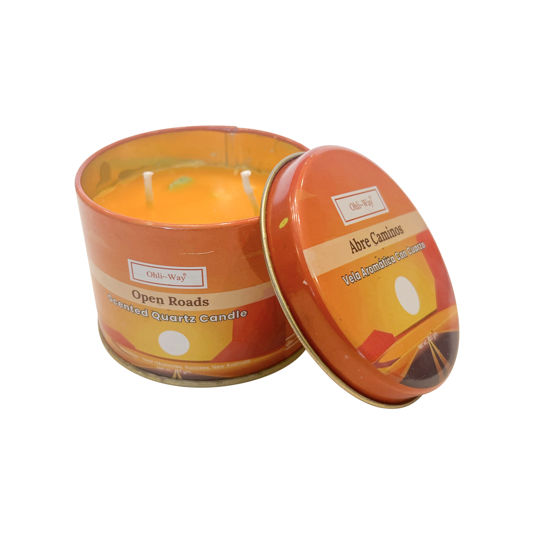 Open Road (Abre Camino) Scented Quartz Tin Candle