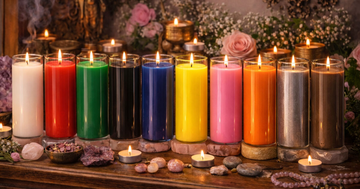 Candle Color Meanings in Candle Magic and Spiritual Practice