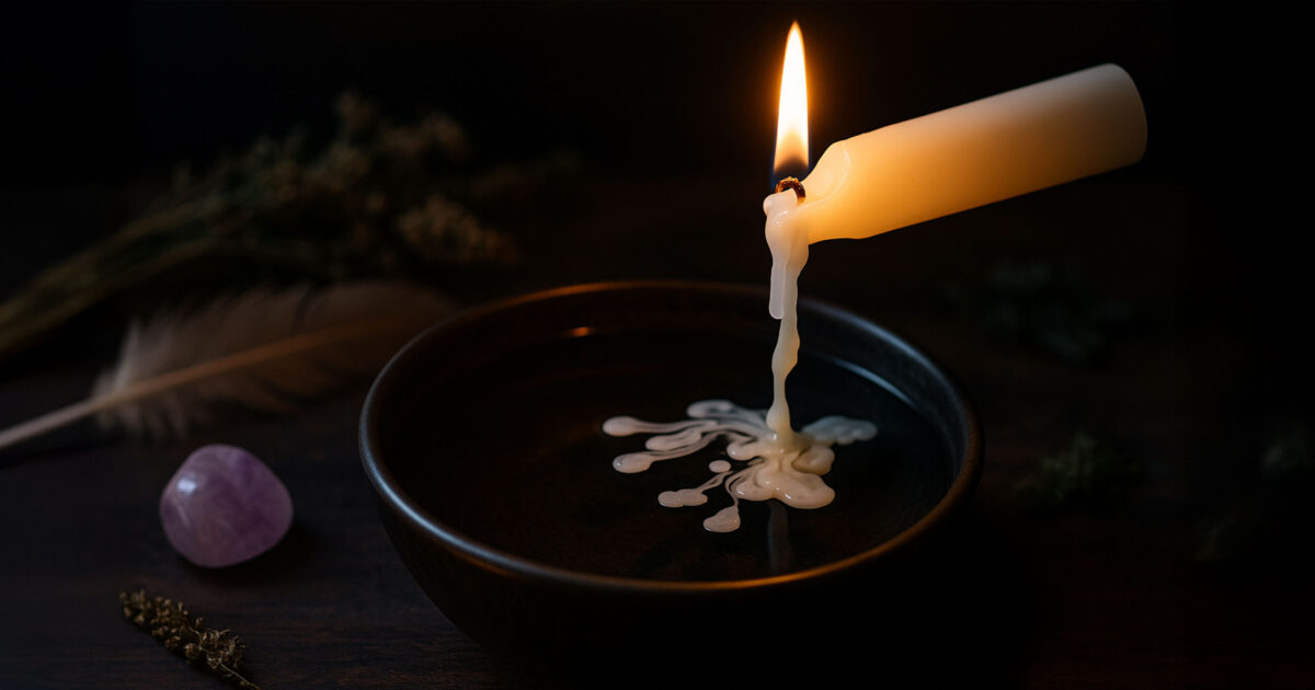 Ceromancy: How To Do Candle Wax Divination