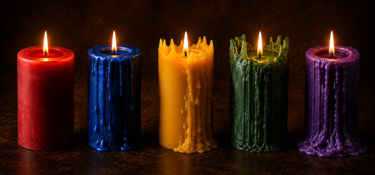 Candle wax reading ceromancy