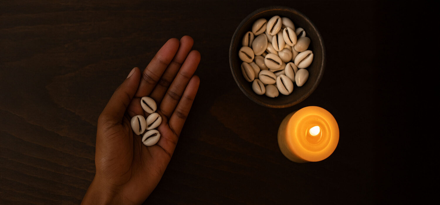 Cowrie shell obi diloggun divination