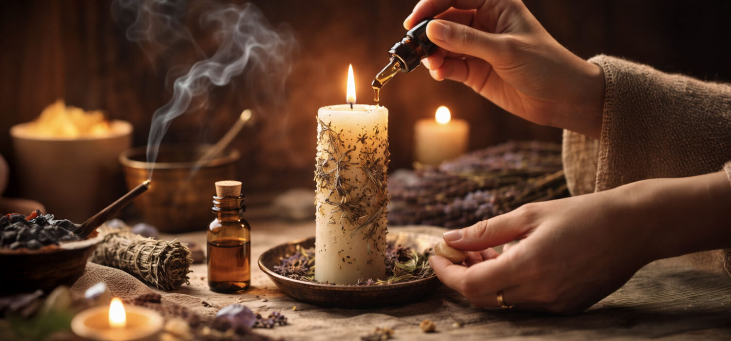 How to make spell candles