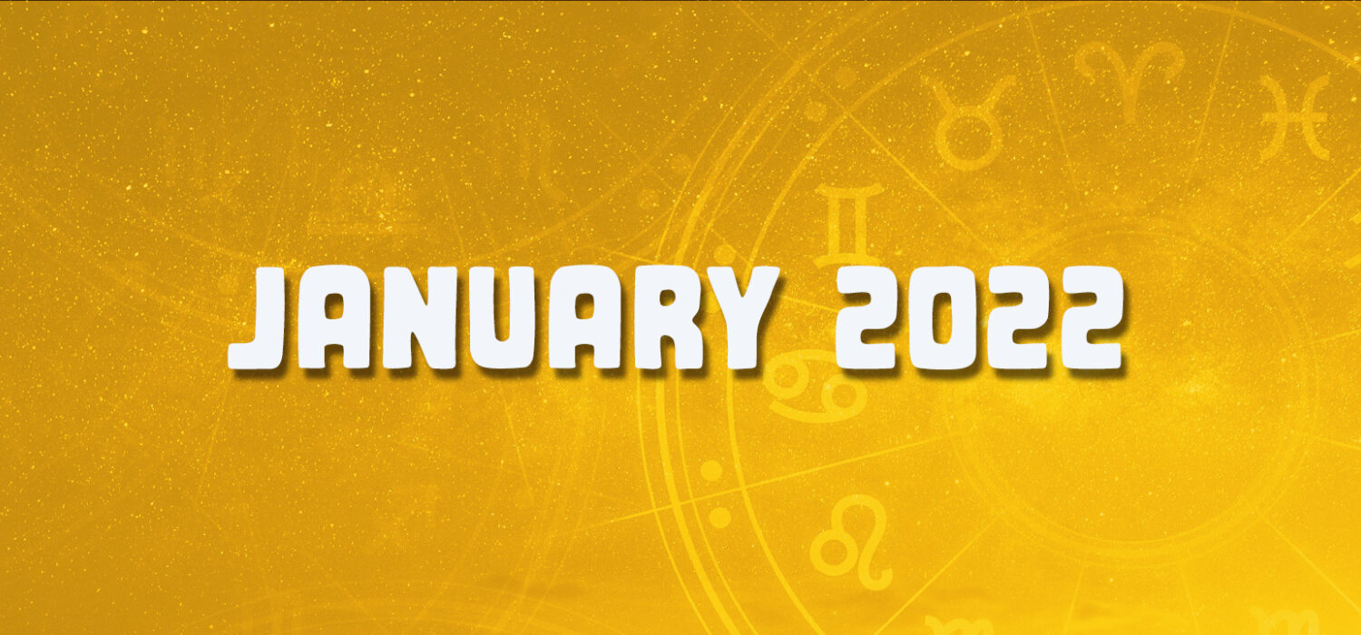 Jan 2022 horoscope banner