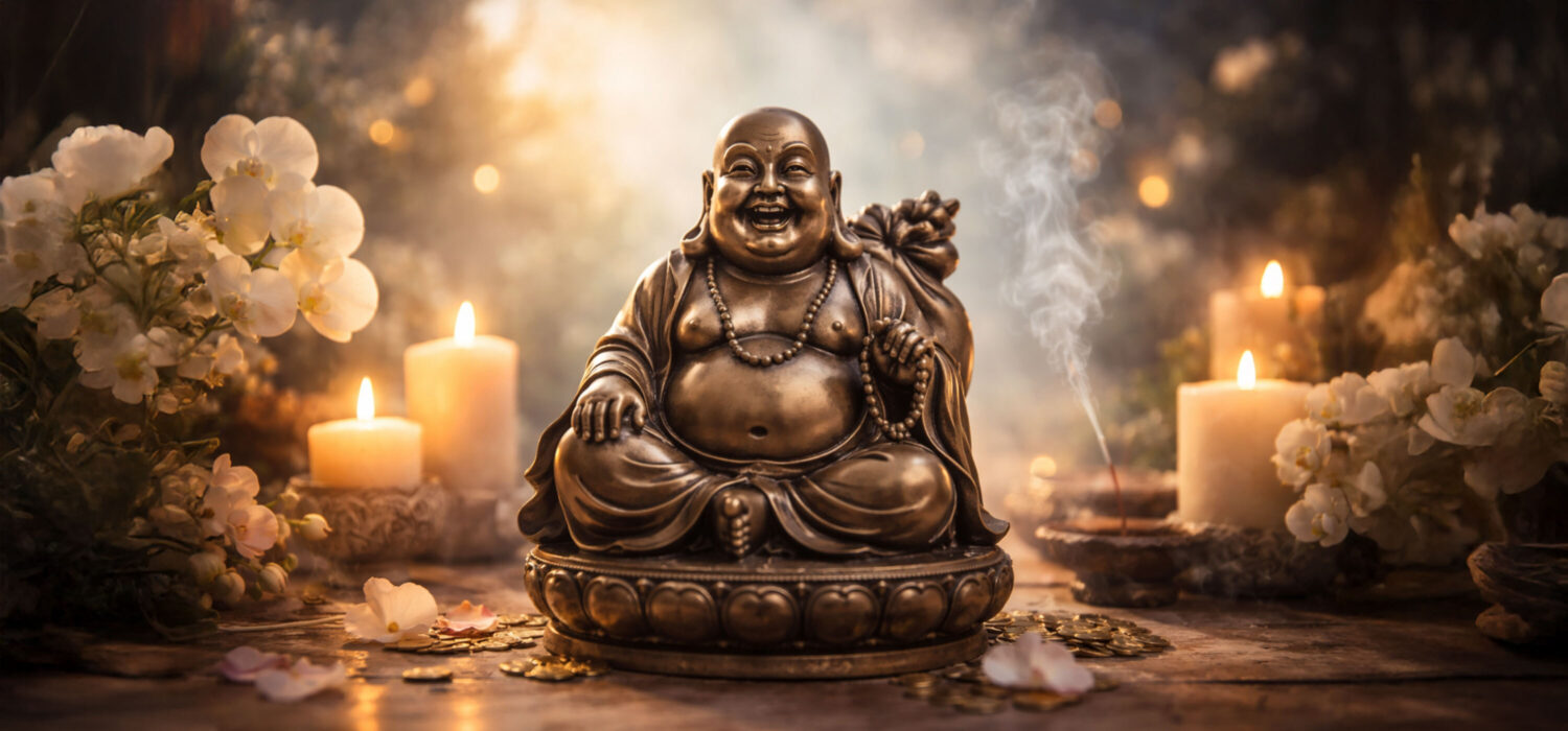 Lucky laughing buddha rituals power luck