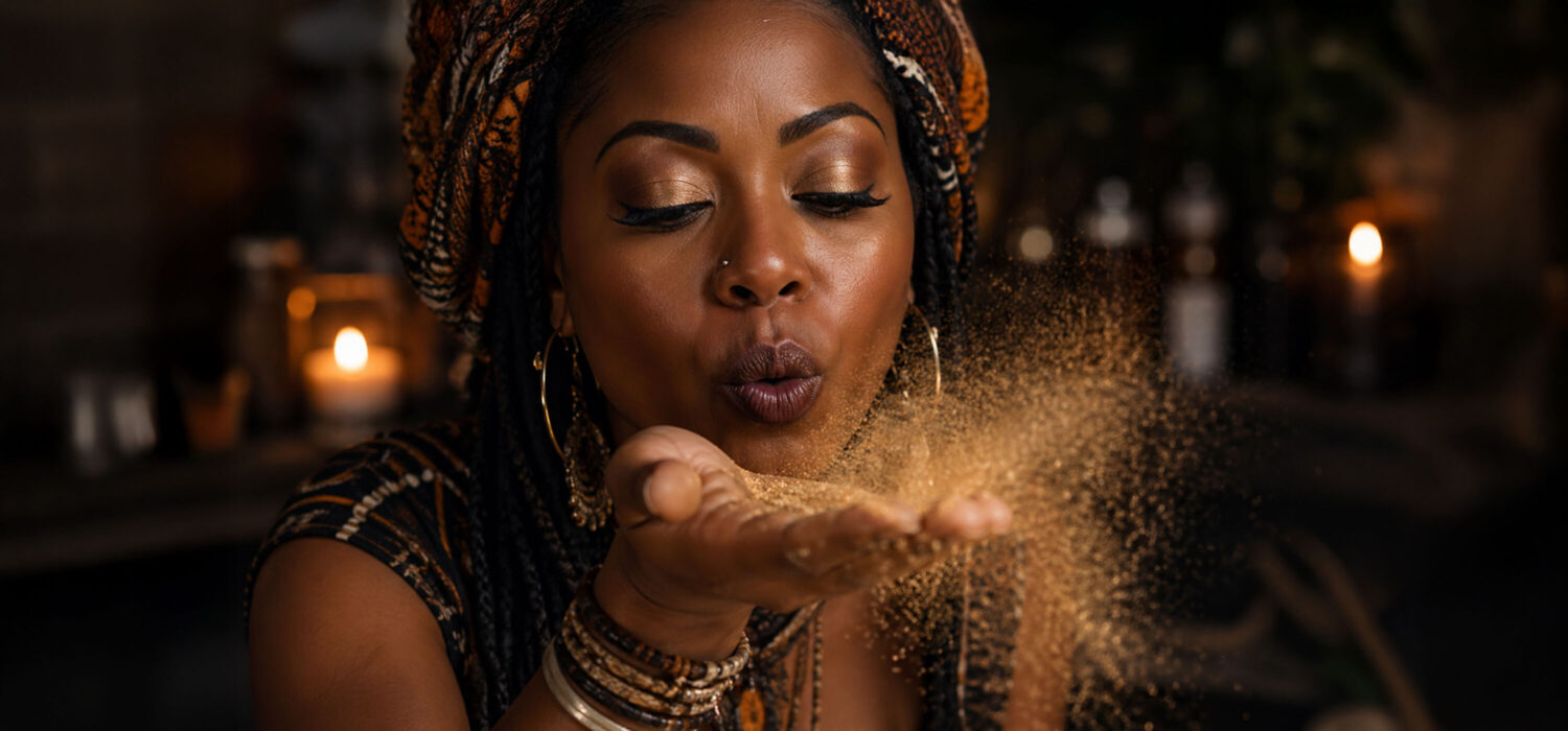 Sachet powders hoodoo rootwork