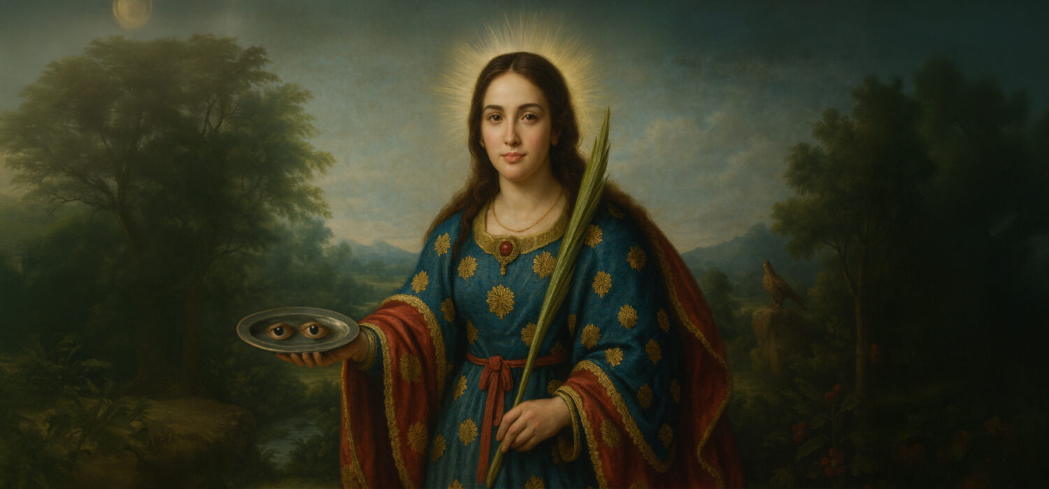 Saint lucy santa lucia rituals prayer