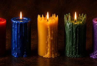 Candle wax reading ceromancy