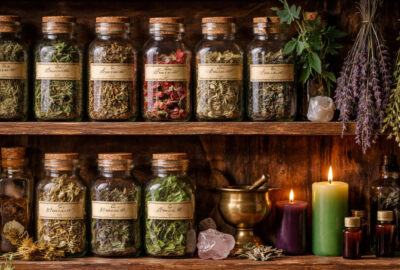 Herbs enhancing spell ritual work