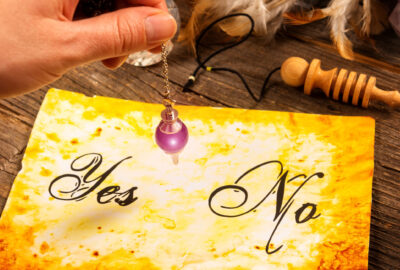 Pendulum divination dowsing