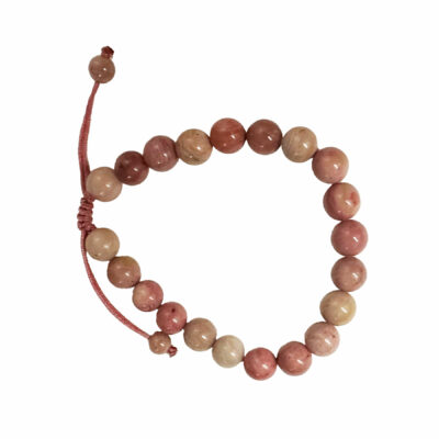 Rhodonite adjustable bracelet