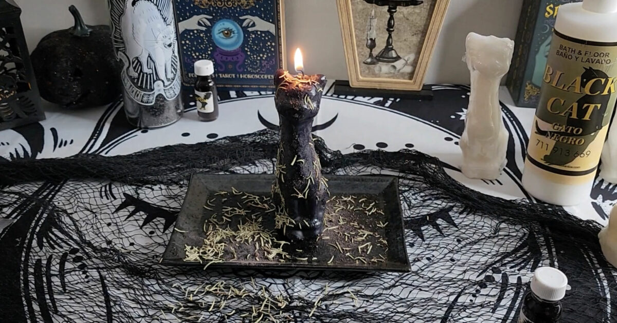 Black Cat Rituals for Protection & Luck