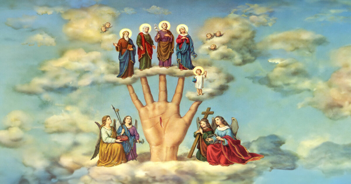 Symbolbild Hand Most Powerful Hand For Help, Support and Protection
