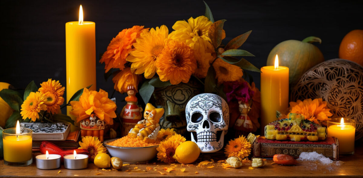 Altar dia de los muertos