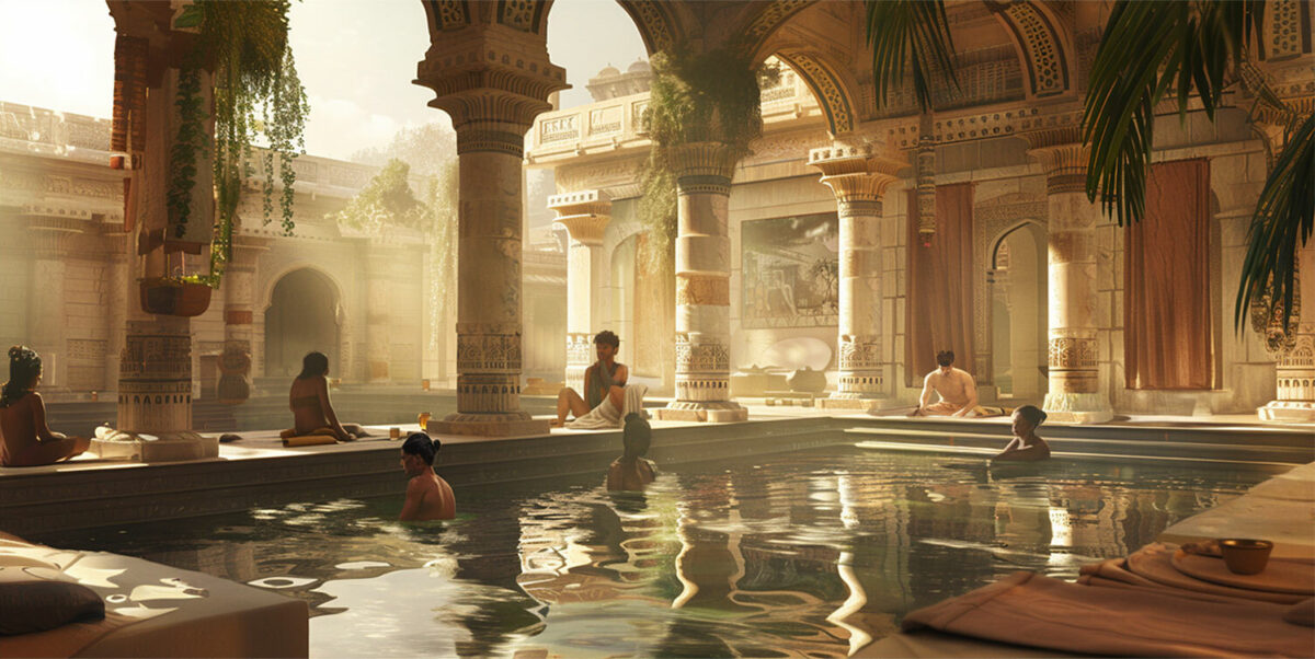 Ancient bathhouse