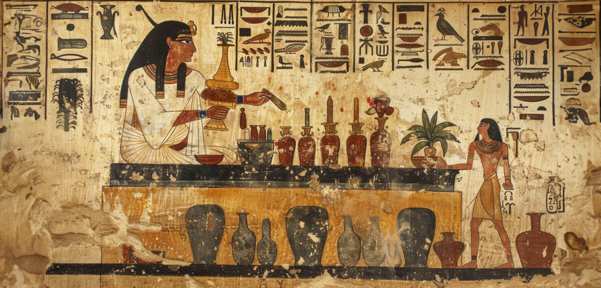 Ancient egypt medicinal oils