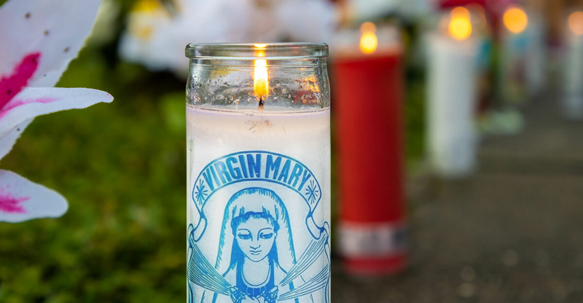 Catholic prayer candles