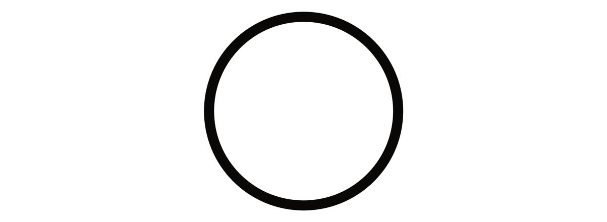 Circle magic symbol