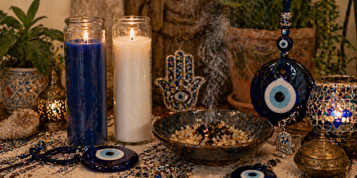 Evil eye protection ritual spell