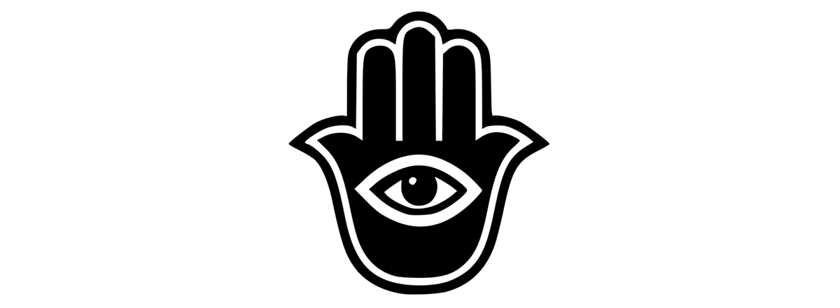 Hamsa magic symbol