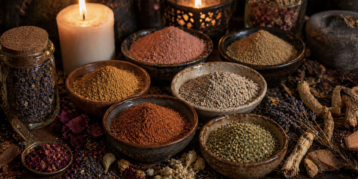 Hoodoo magic sachet powders