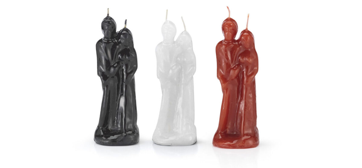 Marriage image candles