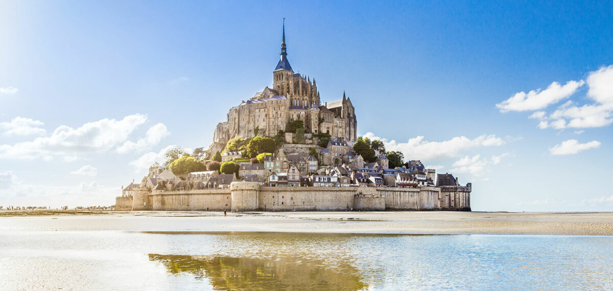Mont st michel normandy france
