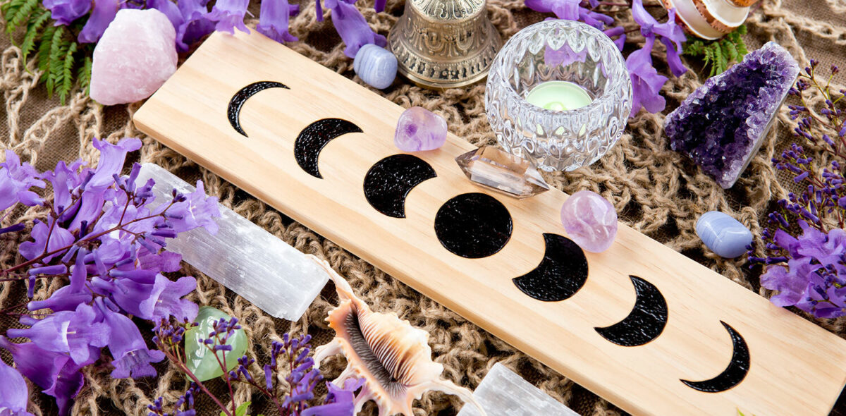 Moon phase board