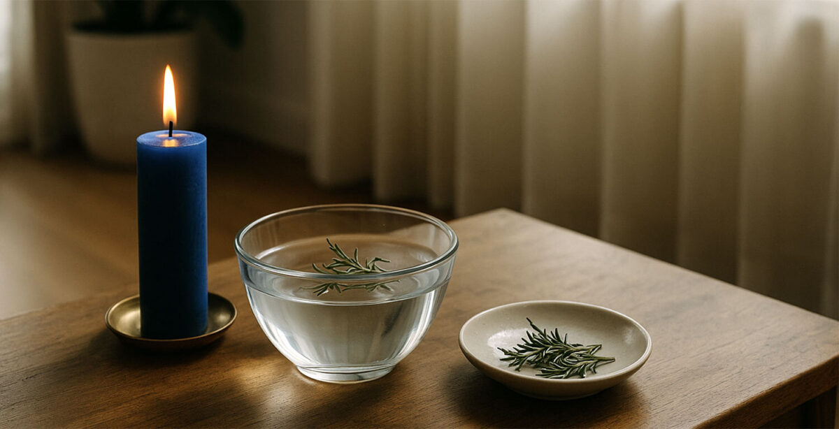 New home water ritual