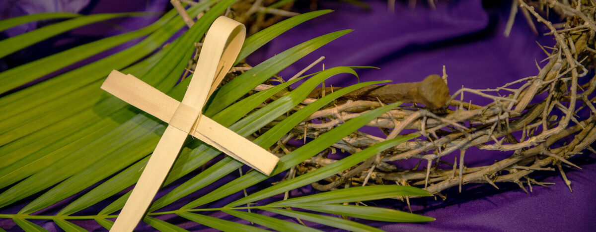 Palm branch easter symbol