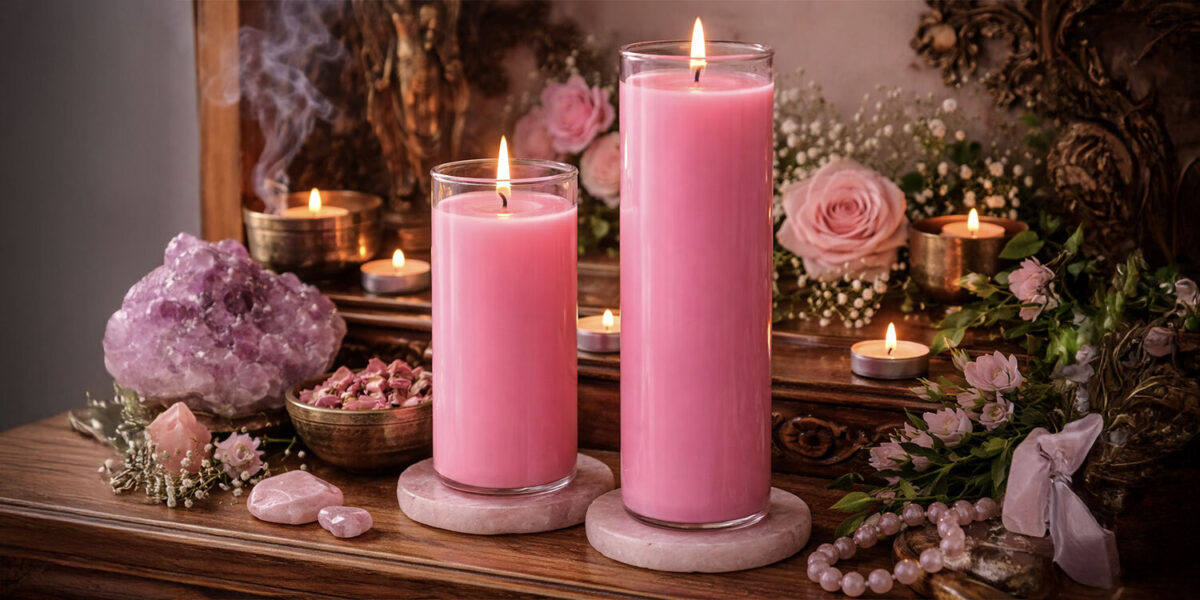 Pink candle color meaning
