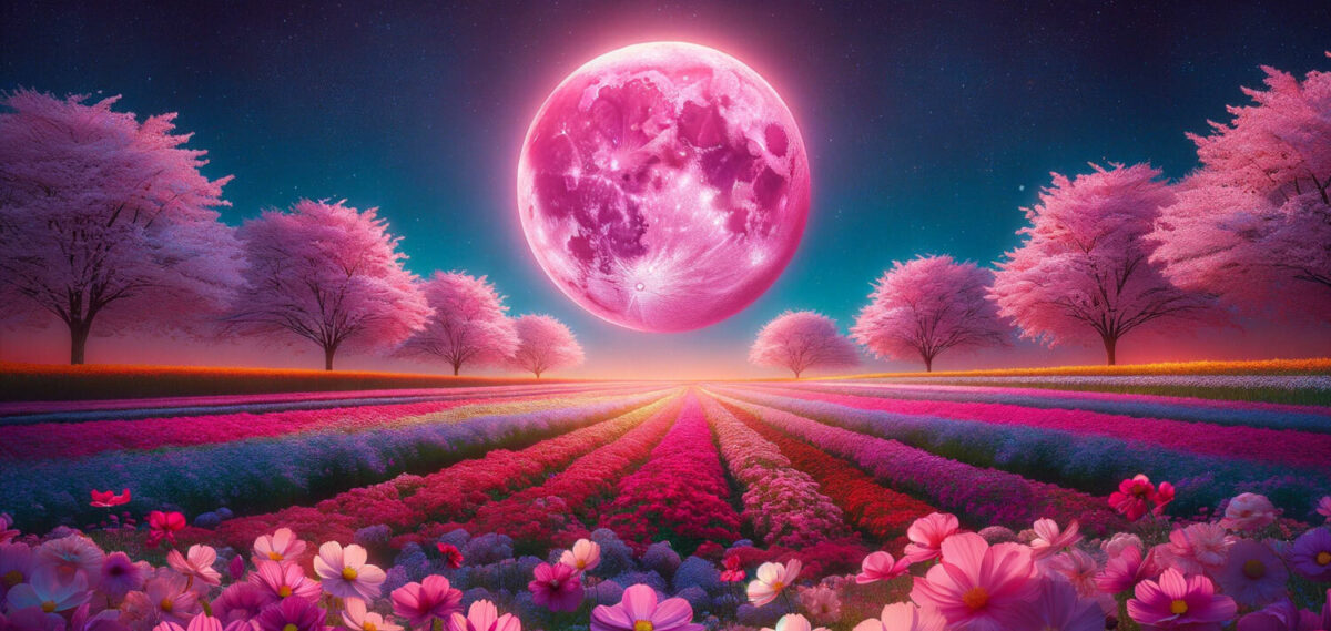 Pink moon april