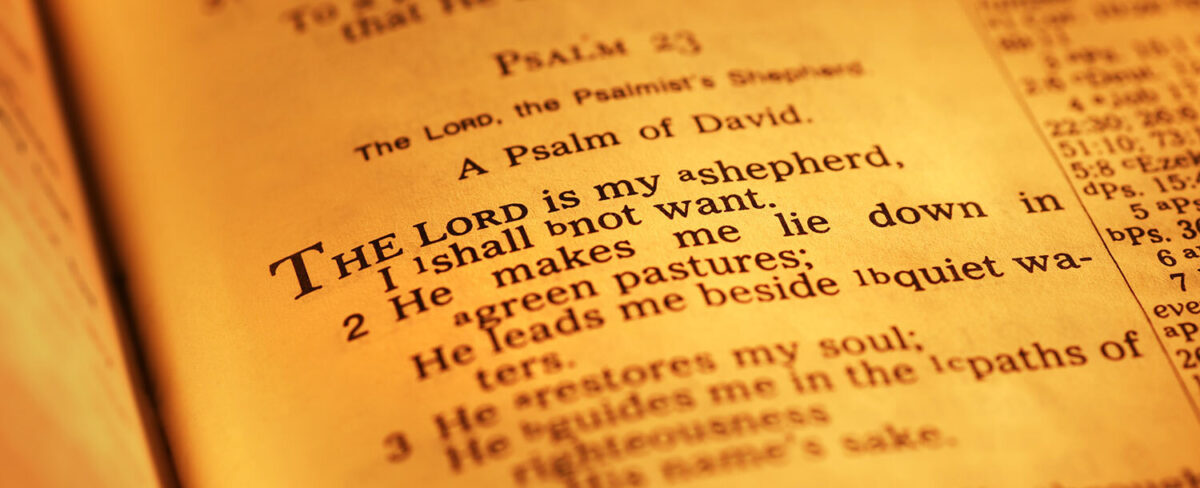 Psalm 23 hoodoo