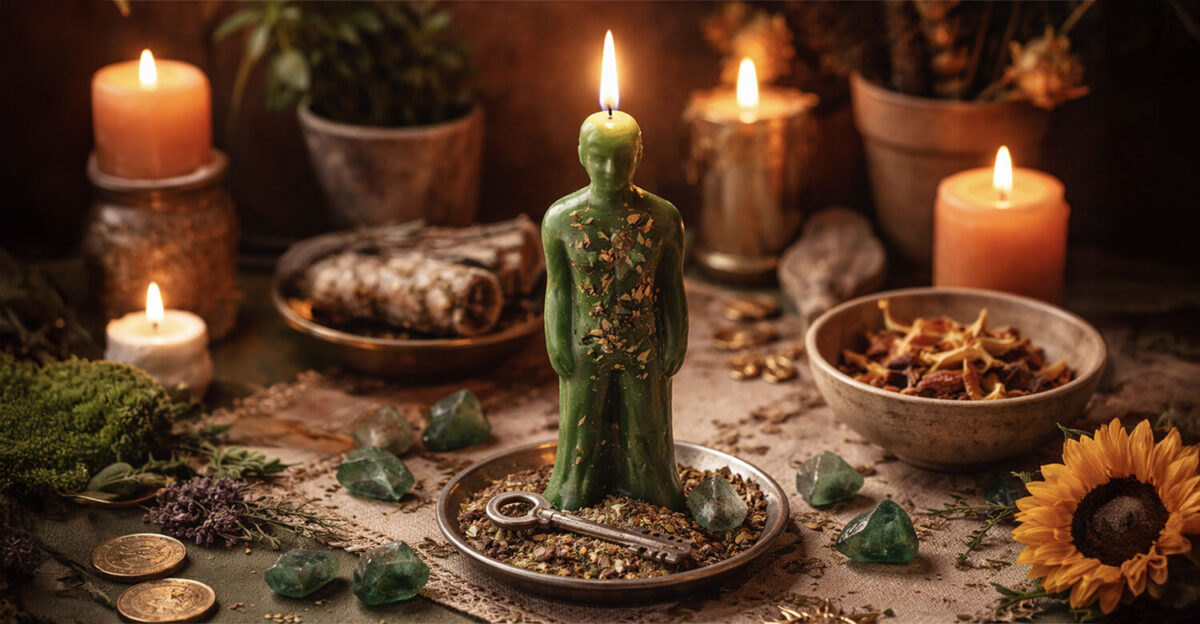 Road opening candle ritual