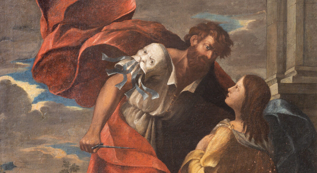 Saint lucy martyrdom