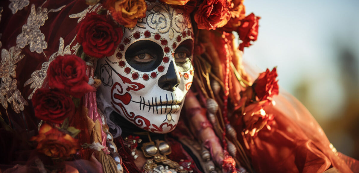 Santisima muerte day of the dead
