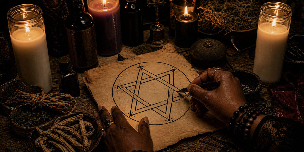 Seal of solomon in hoodoo rootwork