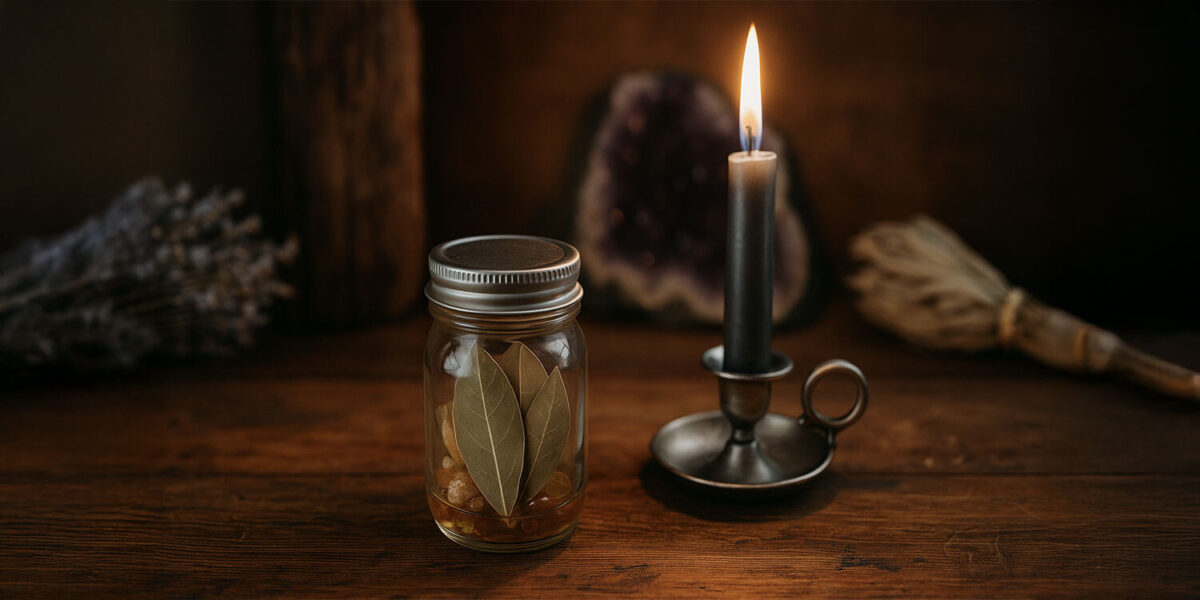 Seed jar ritual black moon