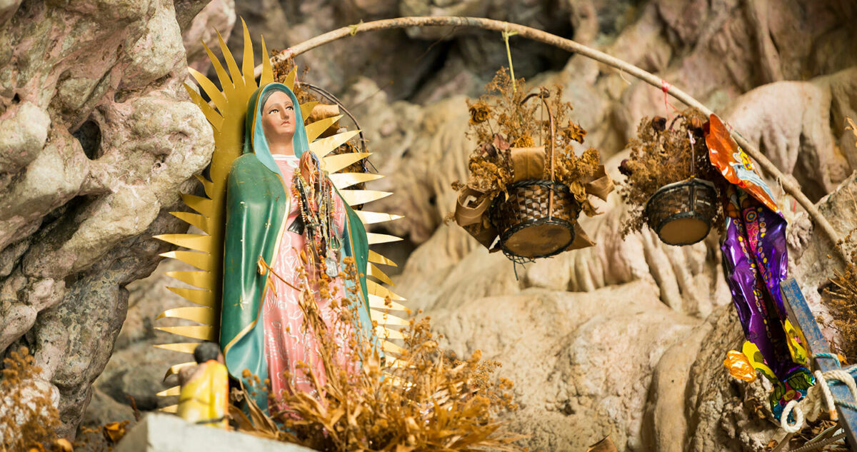 Shrine virgin guadalupe