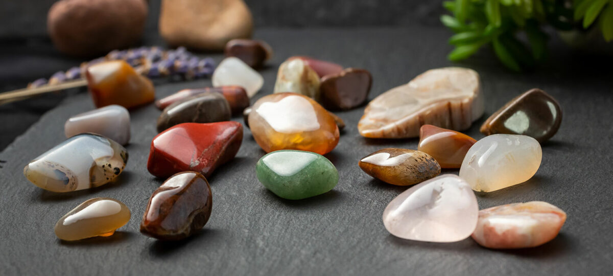 Talismans tumbled stones