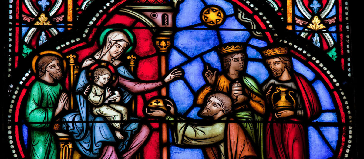 Three kings maji gifts epiphany
