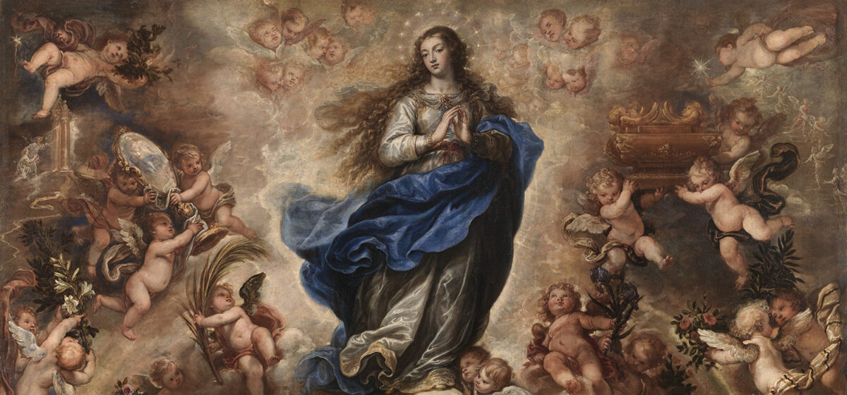 Virgin mary immaculate conception