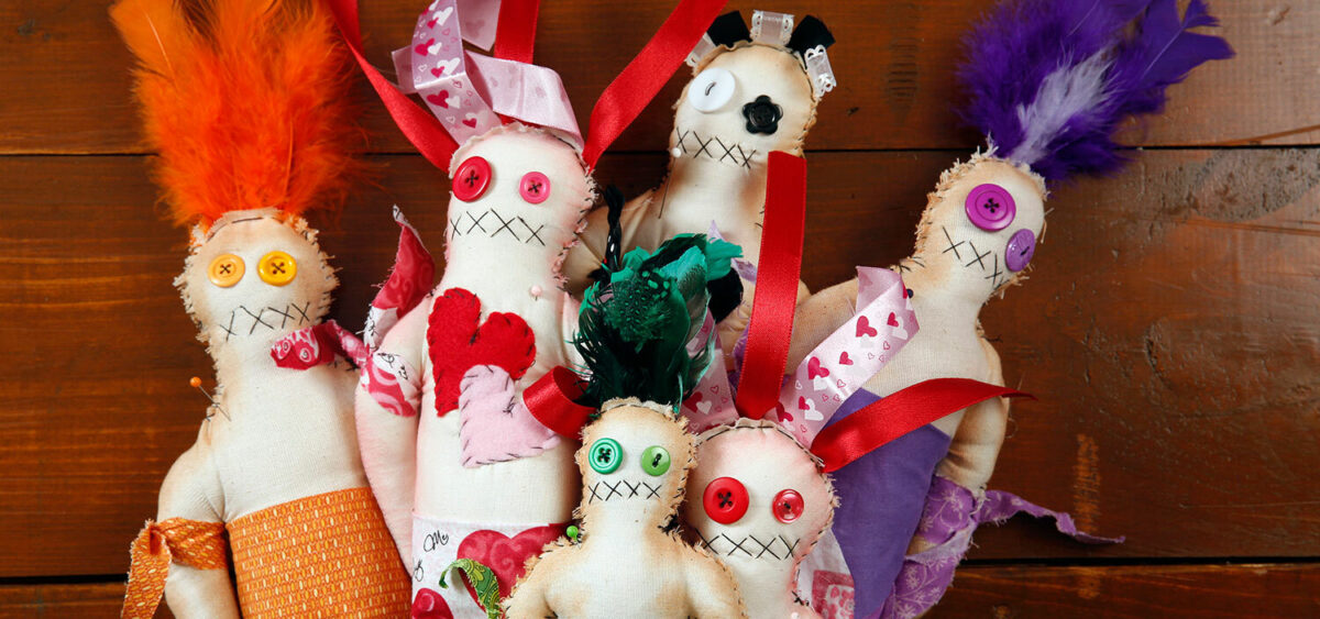 Voodoo dolls poppet magick