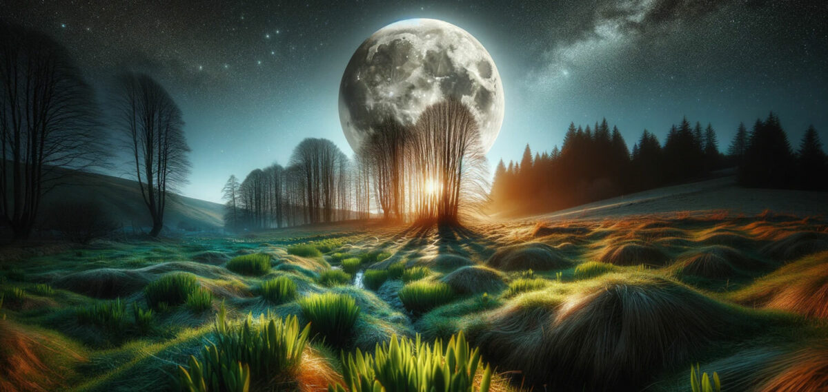Worm moon may