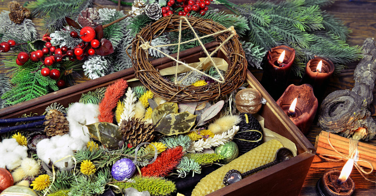 Yule winter solstice pagan