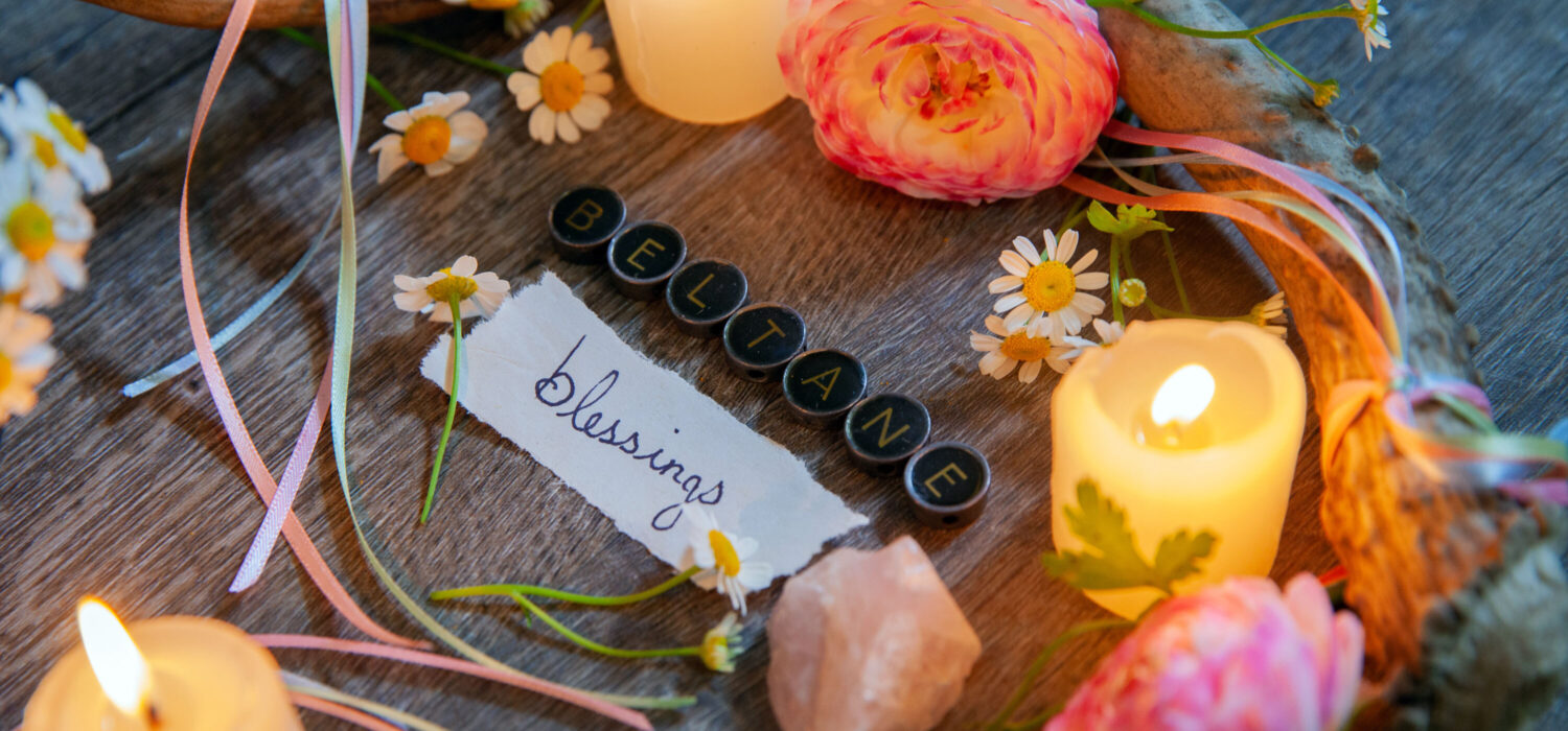 Beltane rituals altar