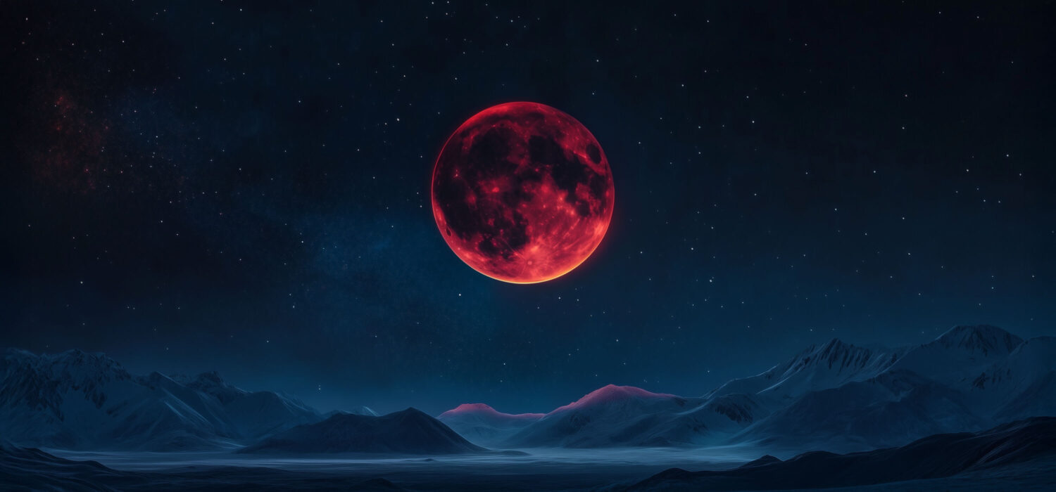 Blood moon lunar eclipse energy magic