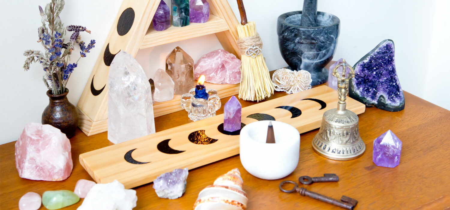 Different spiritual altar types