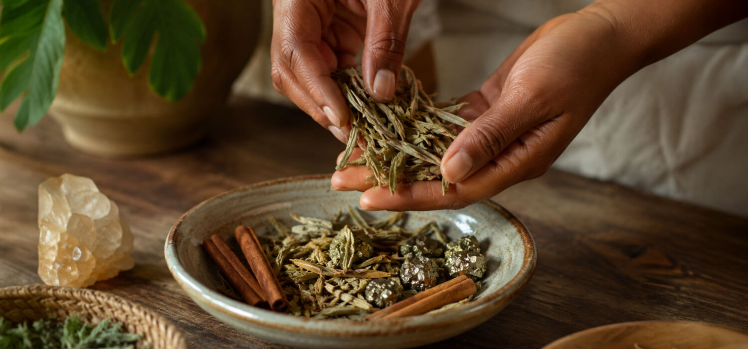 Five finger grass spiritual uses
