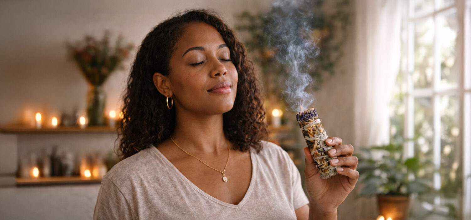 Florida water white sage cleansing